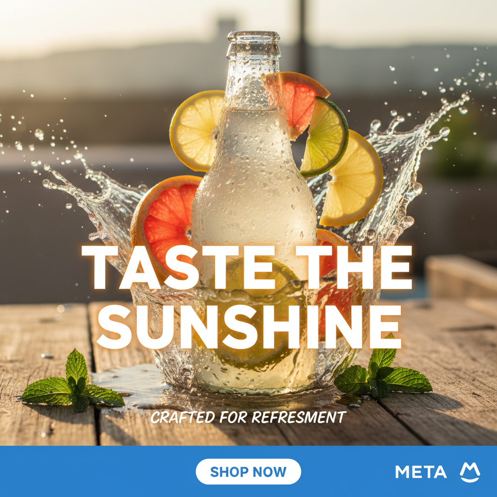 F&B Social Ads — AI workflow template for static ads