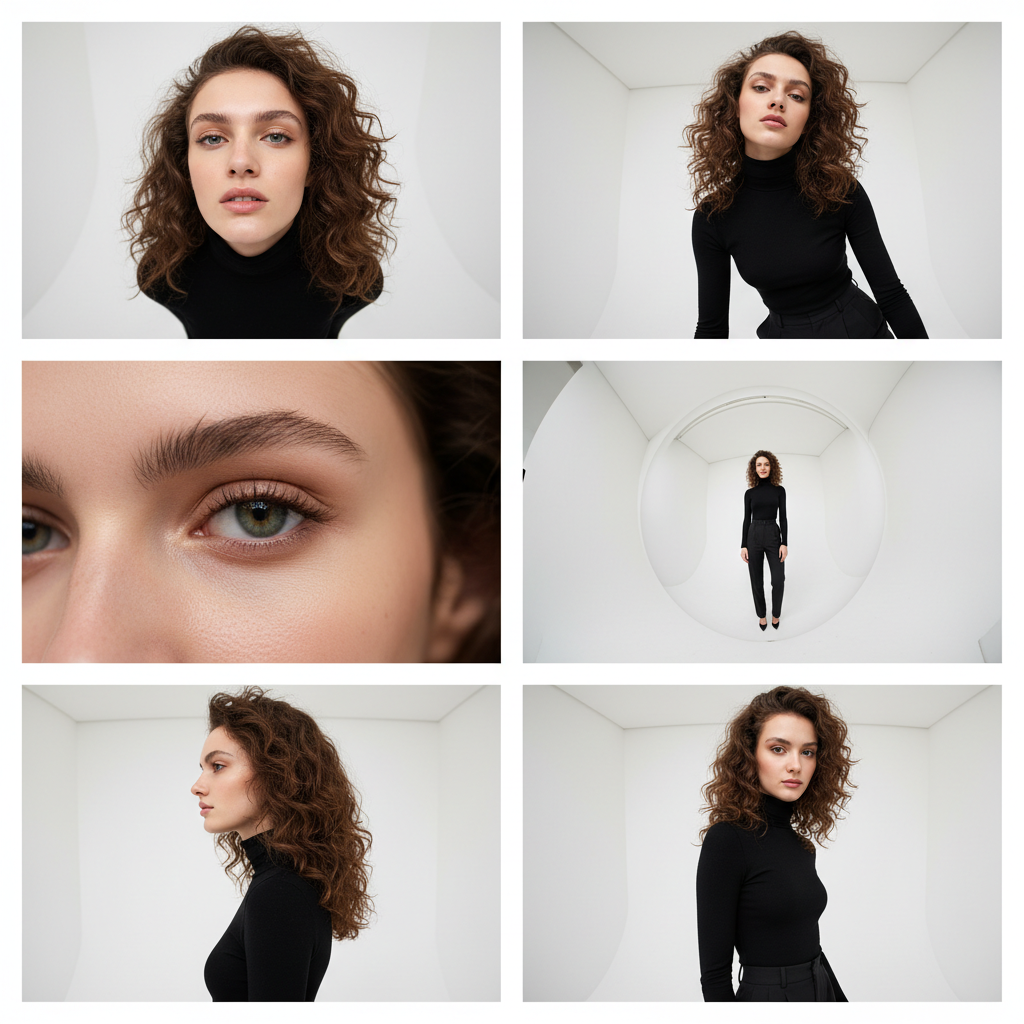 6-Angle Lens Pack — AI workflow template for product imagery