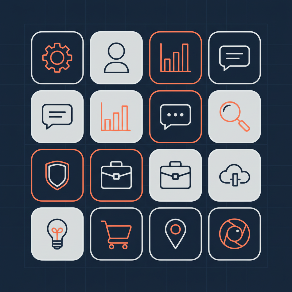 Custom Icon Builder — AI workflow template for brand assets