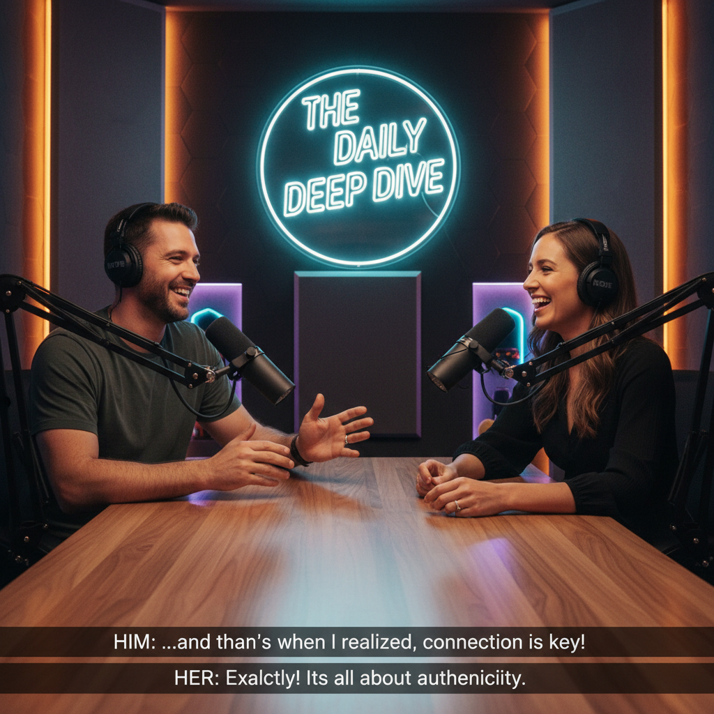Podcast Interview Spots — AI workflow template for ugc