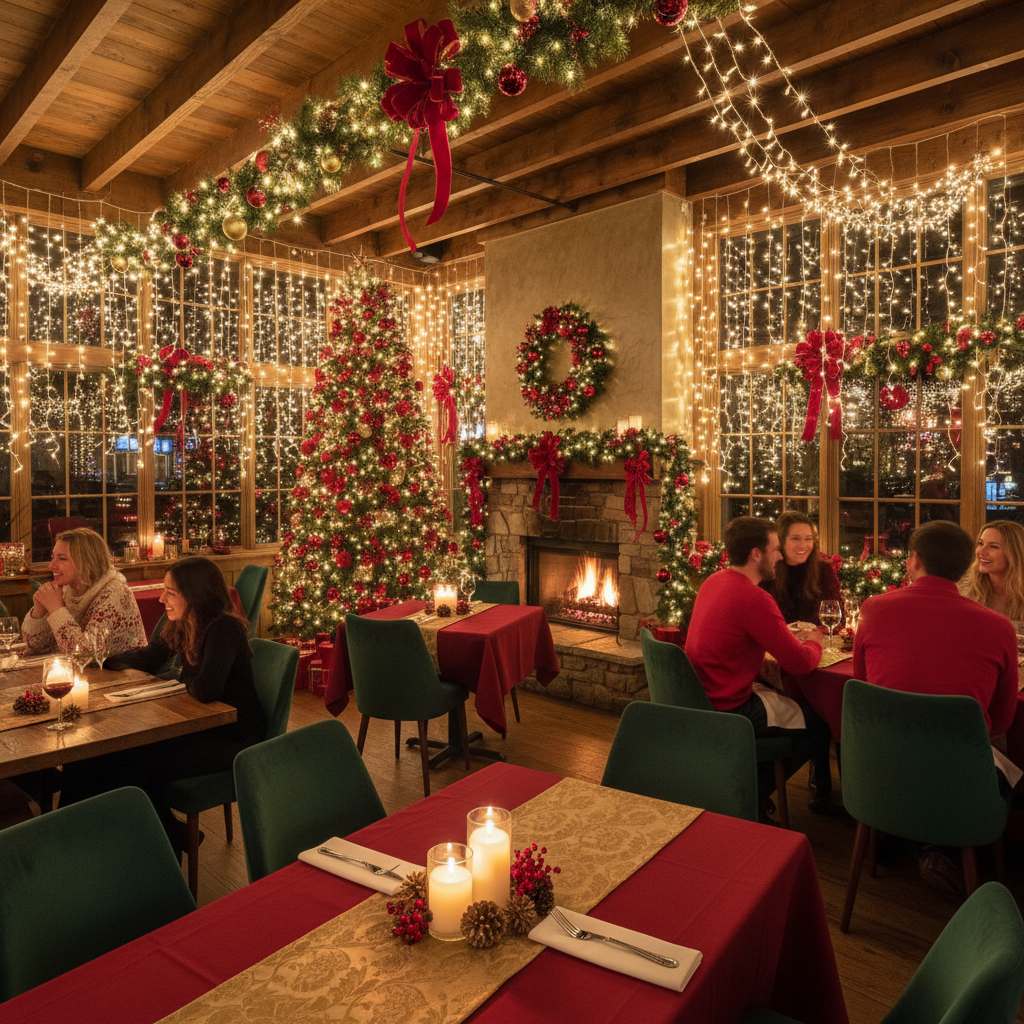 Seasonal Restaurant Decor Ideas — AI workflow template for social creatives