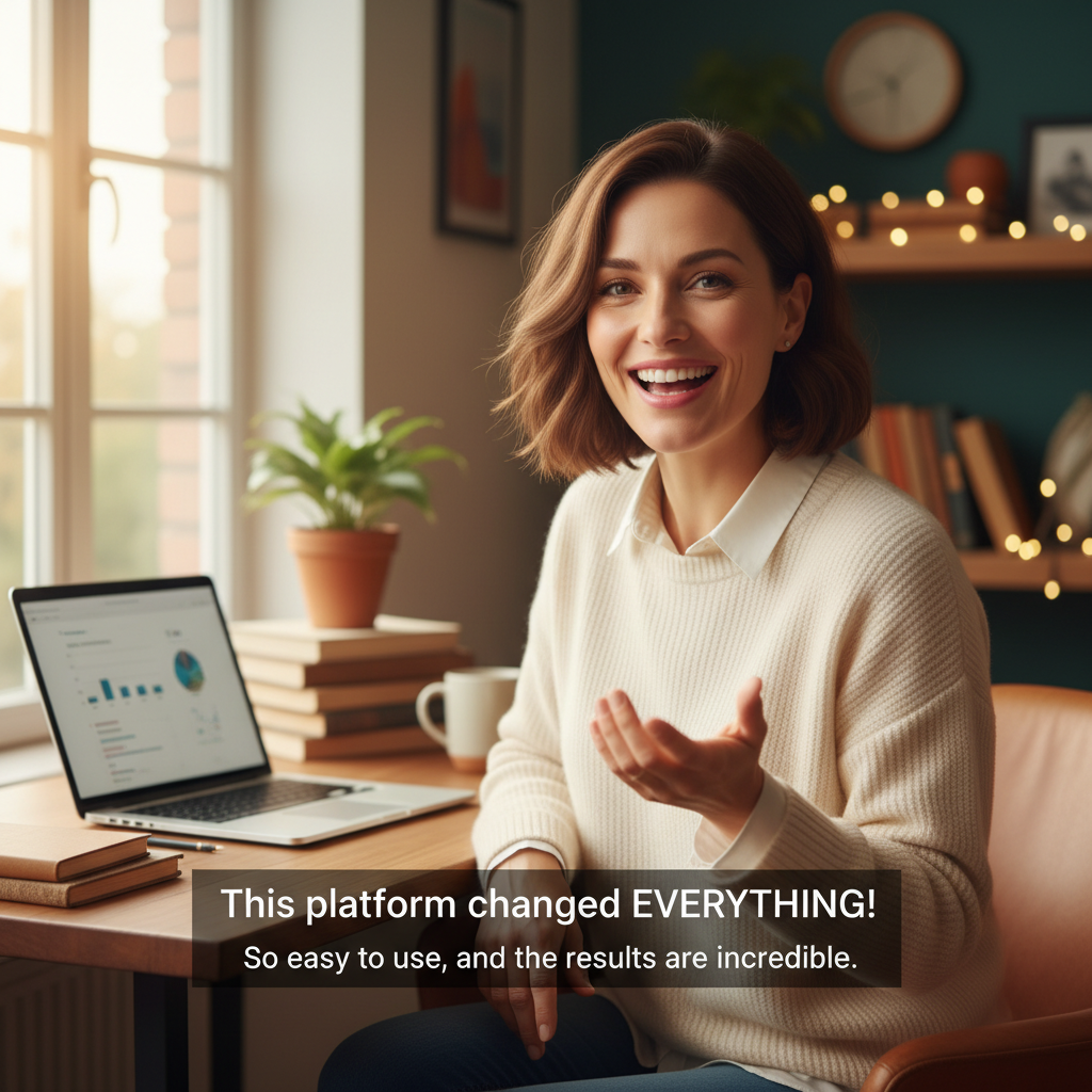 Service Brand Testimonial — AI workflow template for ugc