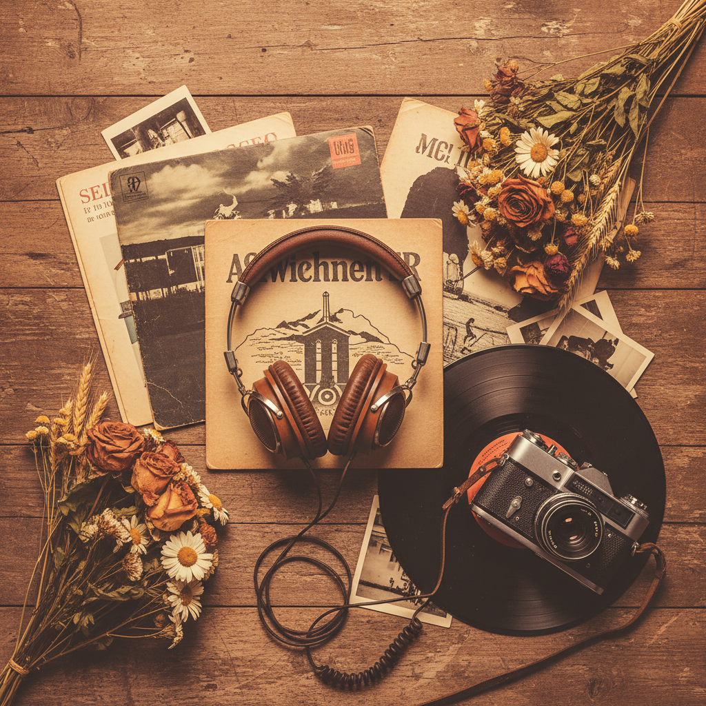 Vintage Flat-Lay Product Photos — AI workflow template for product imagery
